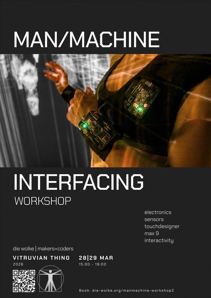 Man-Machine Interfacing workshop at Vitruvian Thing